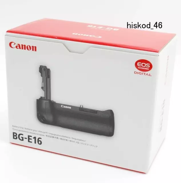 Canon Camera Battery Grip BG-E16 Wearing Item W/ Box For EOS 7D , Mark II JAPAN