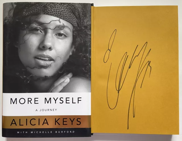 Alicia Keys signiert Buch Original Unterschrift Signatur Autogramm Signed