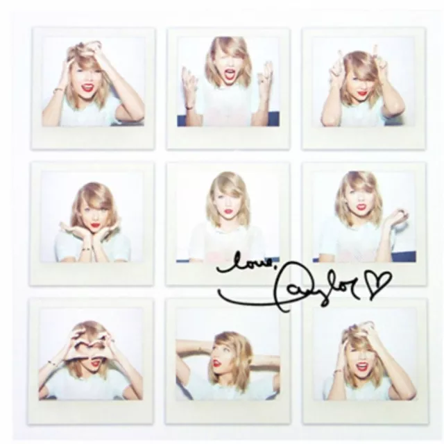 Taylor Swift 9+1 upgraded photo cards in nine consecutive shots