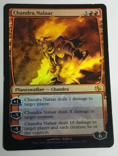 Chandra Nalaar Foil MTG Duel Deck Anthology