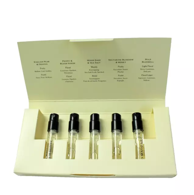 JO MALONE LONDON Cologne Discovery Collection 1.5mL x 5 Vials Assorted ...