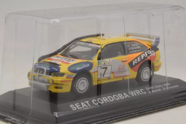 1:43 Seat Cordoba WRC Safari Rally 2000 - modellino Passione Rally