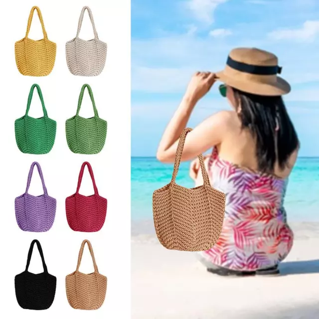 Knit Bag Fairycore Hobo Bag Beach Bag Crochet Tote Bag Fairy Grunge Tote Bags