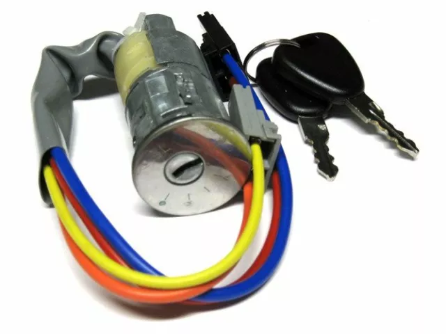 Para Renault Kangoo 1998-2007 Encendido Cerradura de Encendido 2x Llave