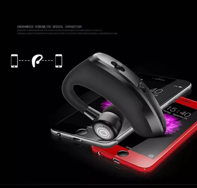 Audifonos Inalambrico Bluetooth Montado En La Oreja Color Negro Estéreo