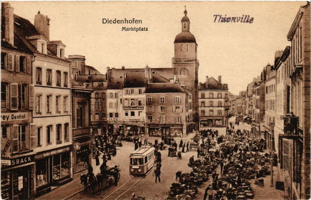 CPA AK DIEDENHOFEN - Marktplatz - THIONVILLE (454746)