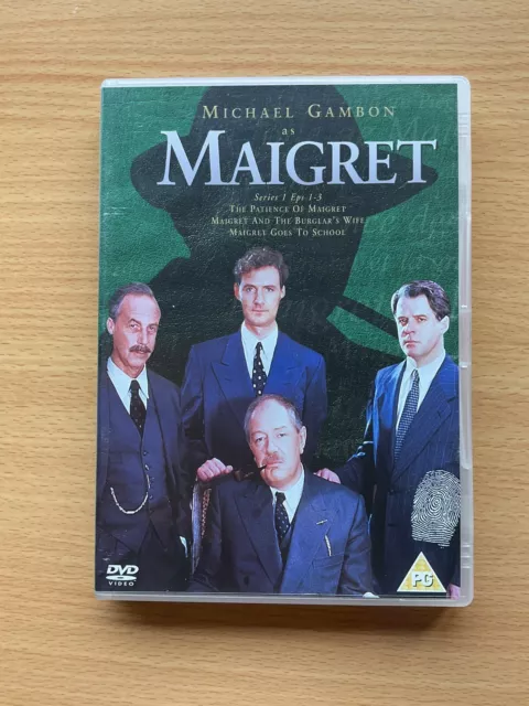 MAIGRET SERIES 1 Episodes 1 To 3 Michael Gambon 2.00 PicClick UK