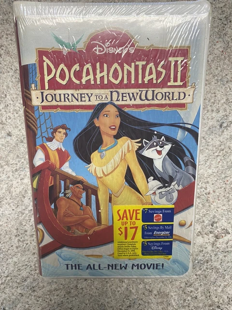 Pocahontas II: Journey to a New World VHS Tape NEW SEALED Walt Disney 1995