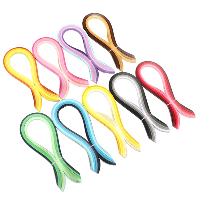 9pcs strisce di Quilling di carta diy 100 strisce 9 strisce di carta di colori