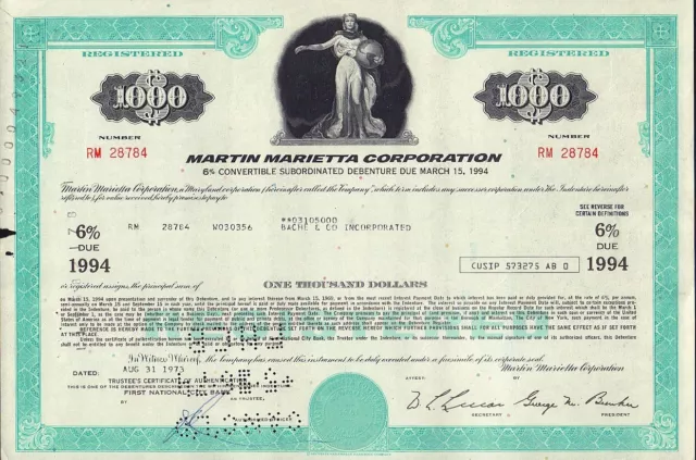 Martin Marietta Corp ( now Lockheed Martin Bethesda Maryland ) Aircraft