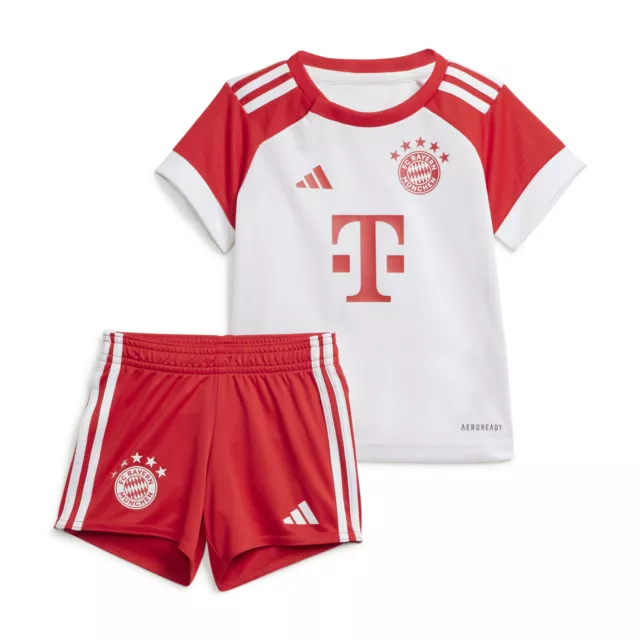 adidas FC Bayern München 23/24 Heimtrikot Babys Bundesliga Fussball IB1489