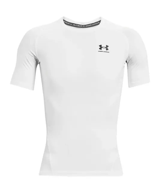 Under Armour Kompression T-Shirt Herren - weiß