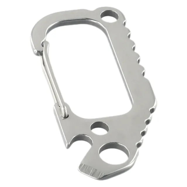 Stainless Steel Carabiner D Ring Buckle Equipment Rappelling Mountaineering