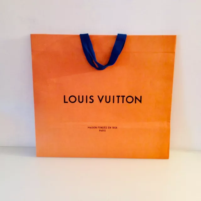 Louis Vuitton Paper Bag Large Shopping Bag 34cmx40cm Authentic