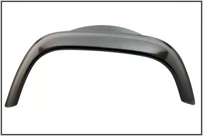 landrover defender wheel arch spat O/S/F eyebrow gloss finish inc clips mrc9378