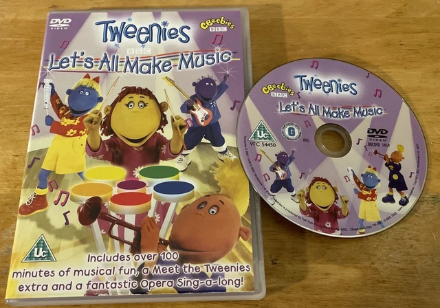 THE TWEENIES LET S ALL MAKE MUSIC DVD BBC Children s Pre School 