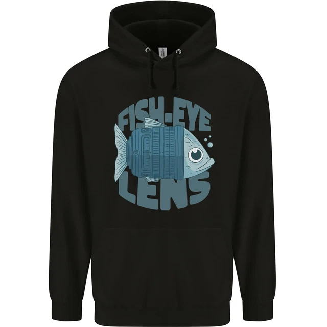 Photography Funny Fisheye Lens Photographer Childrens Kids Hoodie