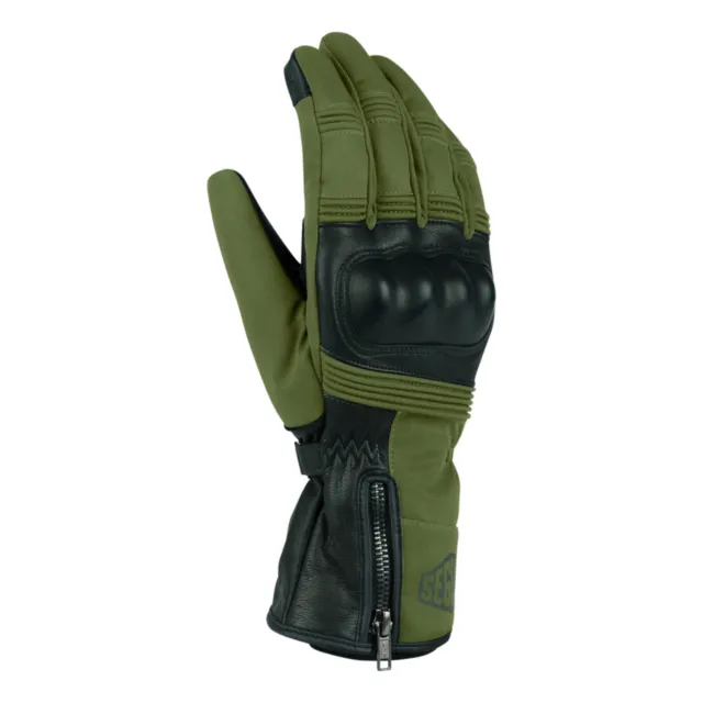 Guanti per Moto in Pelle di primo fiore Alpinestars STELLA M-56 DS black  Gloves
