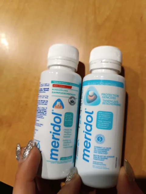 2x Meridol Mundspülung Zahnfleischschutz Antibakteriell, 100ml✅