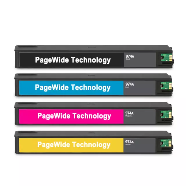 4Color/set Ink Cartridge For HP 974A For HP 352dw 377dw 452dw 477dw 552dw 577dw