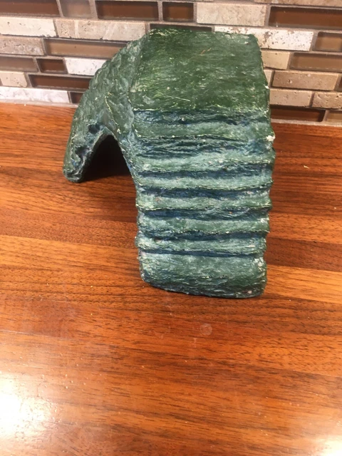 Cave Fish Aquarium Tank Hiding ROCK FORMATION ORNAMENT Ceramic Mountain Betta