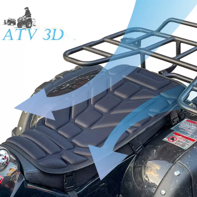 Universal Atv Seat Pad Cushion Inflatable Shock Absorption Protective Seat Cover