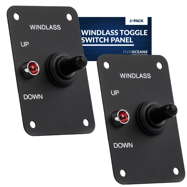 BOAT ANCHOR WINDLASS Toggle Switch, Controlling Up/Down Function, 12V ...