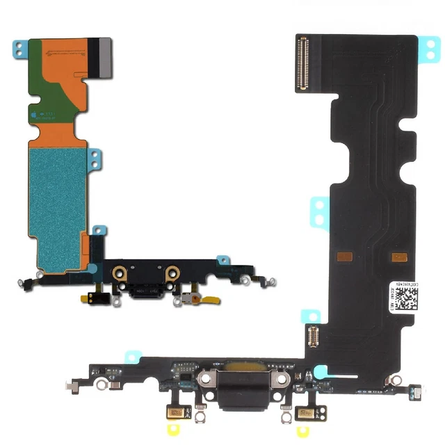 For iPhone 8 Plus Charging Port Dock Connector Replacement With Microphone
