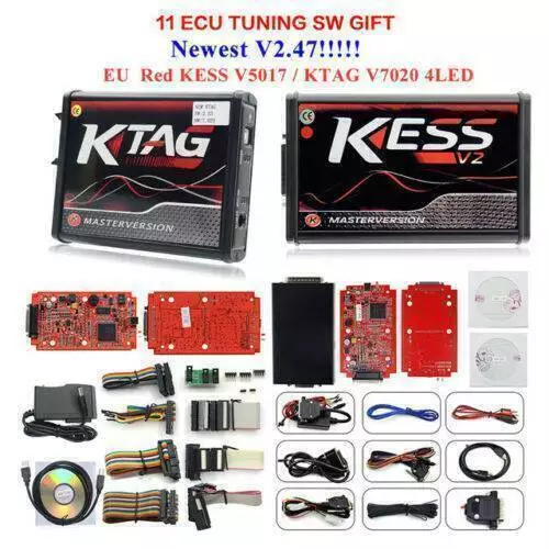 KESS V2.80 V5.017 EU Master KTAG V7.020 ECU Pkw LKW Programmiergerät No Token