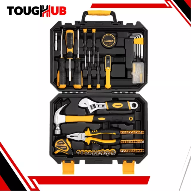 Set of 100 Pcs Hand Tool Kit For Household & Workshop Maintenance- DIY Tools Set