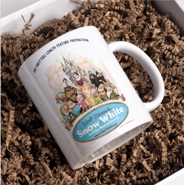 Walt Disney Mug Snow White Classic Vintage inspired | Seven Dwarfs