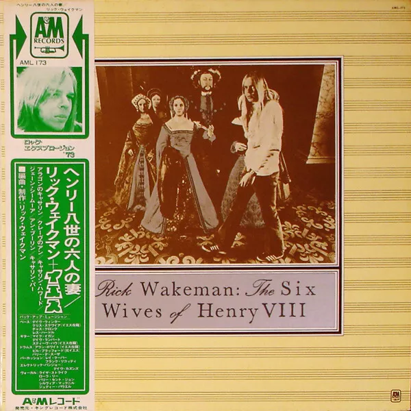 Rick Wakeman - The Six Wives Of Henry VIII (LP, Album, RP, Gat)