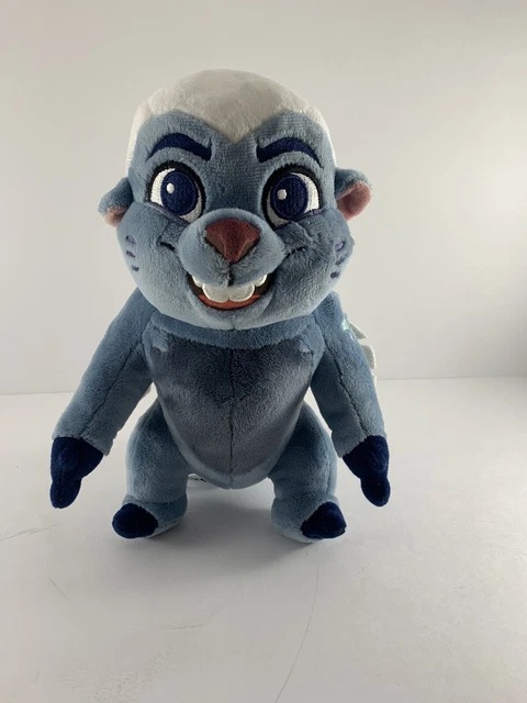 DISNEY THE LION Guard Bunga 12” Plush Blue Honey Badger Stuffed Animal