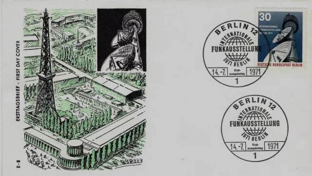 Berlin FDC MiNr 391 (5) "Internationale Funkausstellung (IFA) Berlin" -Messe-