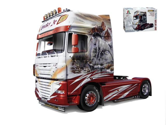 Truck Allemand Mercedes Actros Back Edition miniature camion truck Truck Allemand Mercedes Actros Back Edition miniature camion truck
