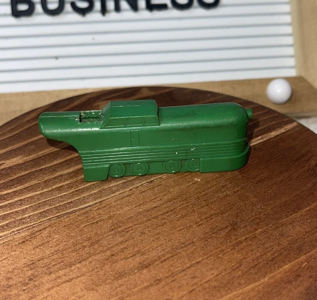 VINTAGE PLASTIC GREEN Train Engine Train Whistle Sound 3" 19.50 PicClick