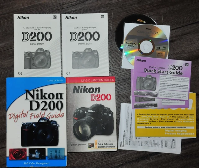 ■ Nikon AF-S 80-400mm F4.5-5.6 G ED VR Manuales y guías, Cámaras y fotografía - PicClick ES