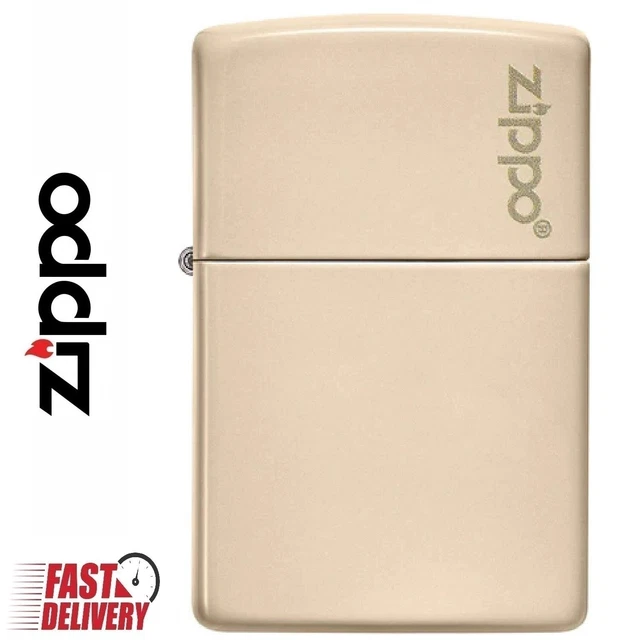 Zippo Lighter CLASSIC FLAT SAND ZIPPO LOGO 49453ZL Windproof Made In USA Genuine