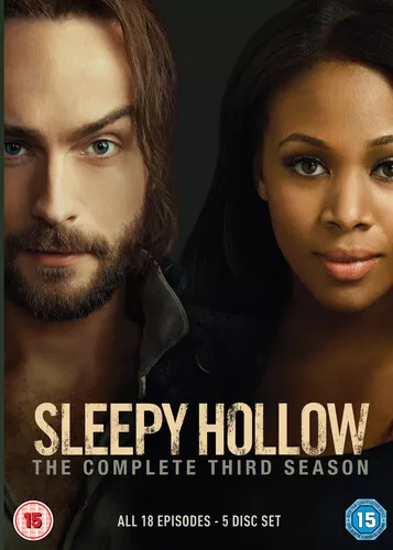 Sleepy Hollow: The Complete Third Season DVD (2016) Tom Mison cert 15 5 discs