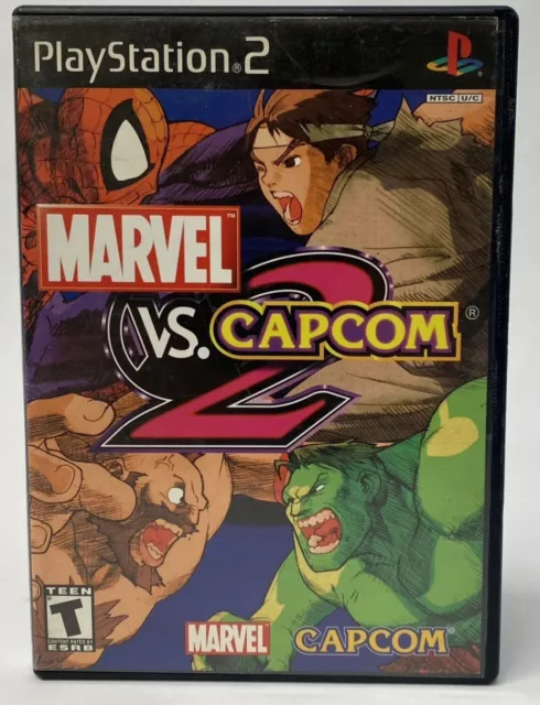 Marvel vs Capcom 2 for Sony PlayStation 2 VG CIB PS2