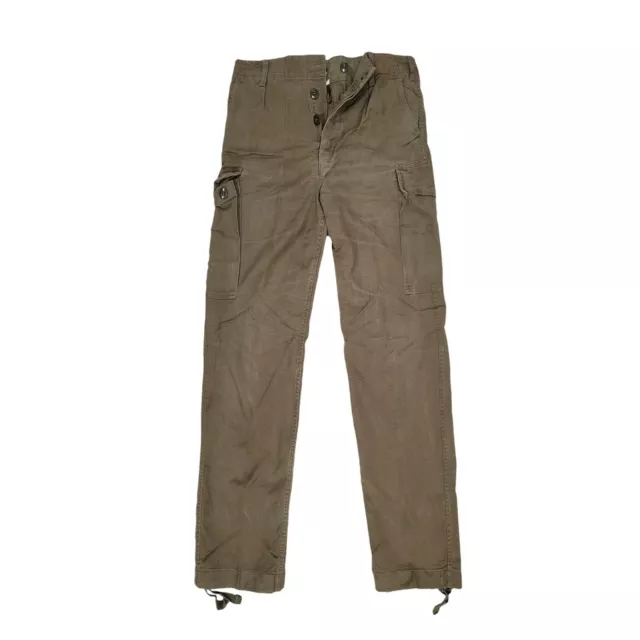 Moleskin Trouser Original German Army Vintage Stonewash Work Cargo Cotton Pant