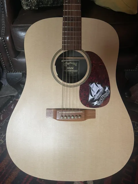 Martin DXM acoustic guitar, USA made, LR Baggs