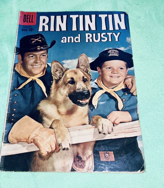 DELL COMICS RIN TIN TIN & RUSTY #31 Aug-Oct 1959