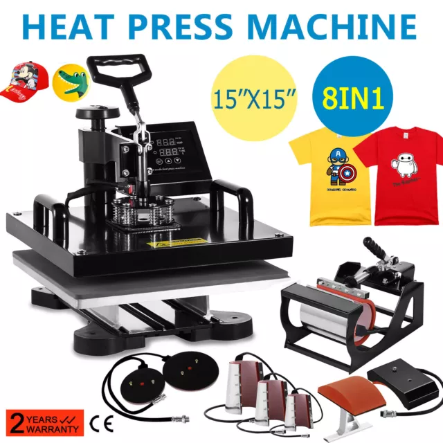 Heat press machine 15 x 15 swing away.