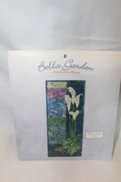 Bella Garden 6 -HIDE-n-SEEK Art Quilt Pattern by McKenna Ryan