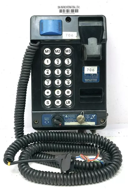 GAI-Tronics A14ATEX0362 Hazardous Zone Téléphone 18 Bouton BASEEFA14ATEX0362