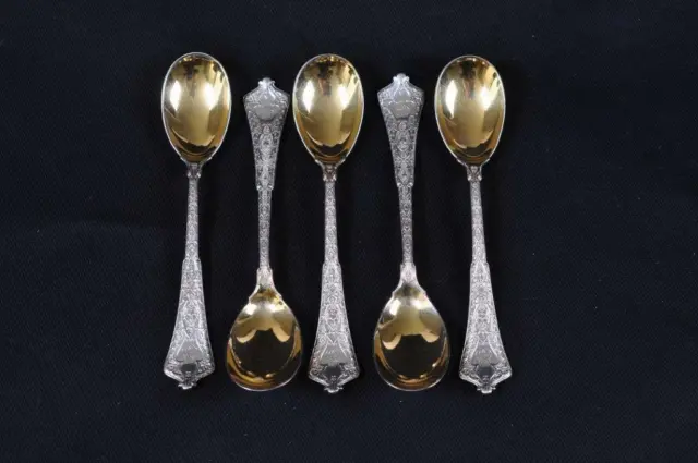 Persian by Tiffany and Co Sterling Silver Egg Spoon GW 4 7/8" Antique