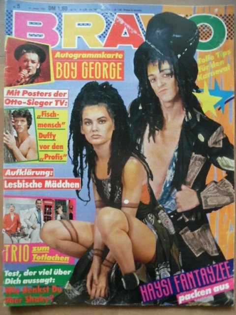 BRAVO 5-1983 (2) Haysi Fantayzee ABBA Nena ABC Boy George Duffy Beatles TRIO BAP