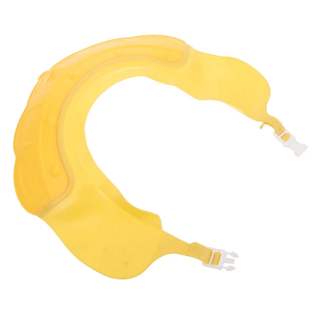 Bonnet De Shampoing Bébé - Visière De Protection - Anti-Éclaboussures - Rose