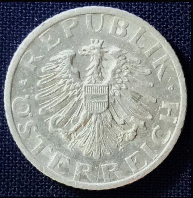 AUSTRIA 1947 FIFTY 50 Funfzig GROSCHEN COIN KM# 2870